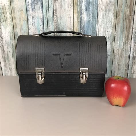 old time metal lunch box|old school metal lunch boxes.